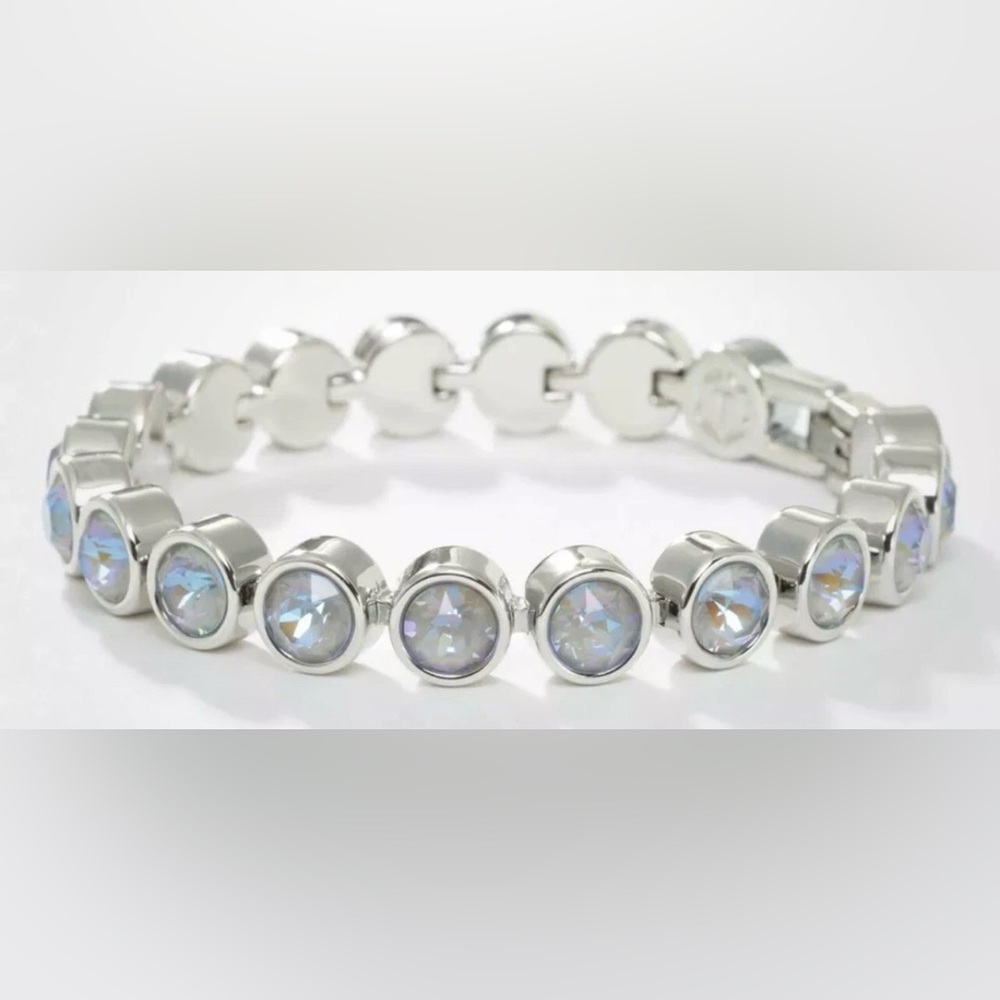 Touchstone Crystal by Swarovski ice bracelet Serene Gray BNIB retail $115